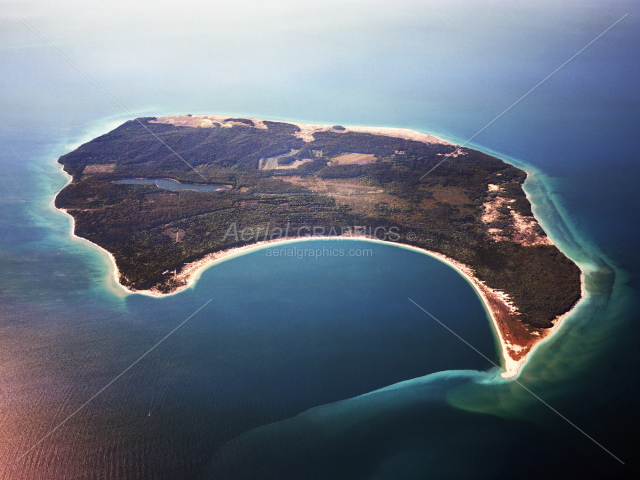 South Manitou Island in Leelanau County, Michigan